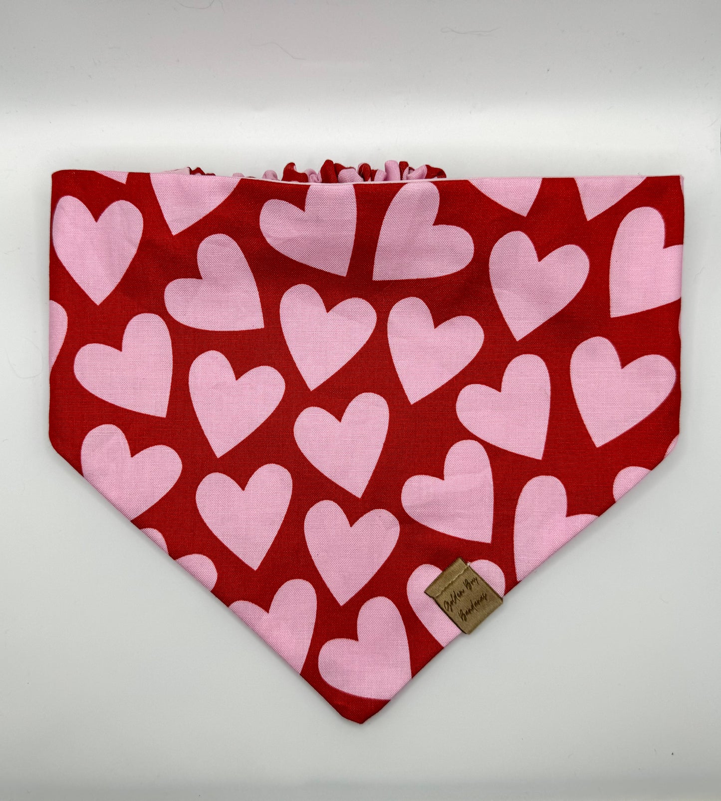 Valentines Hearts Scrunchie Bandana