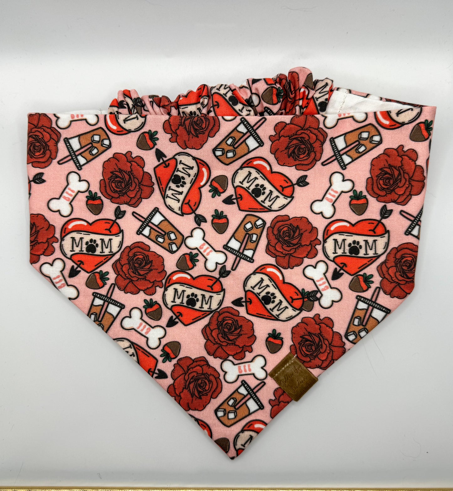 Valentines MOM Scrunchie Bandana