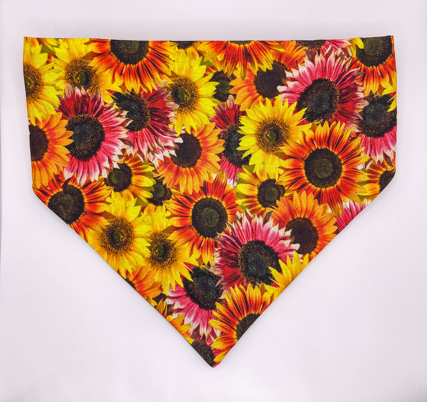 Fall Sunflower Scrunchie Bandana