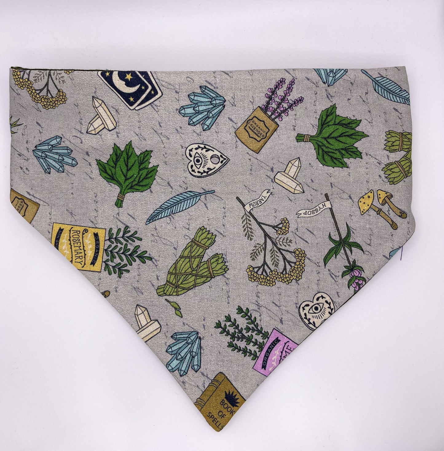 Sage & Crystals Scrunchie Bandanas