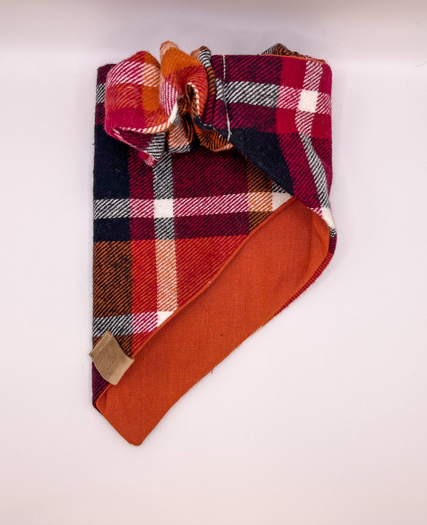 Cozy Flannel Scrunchie Bandana